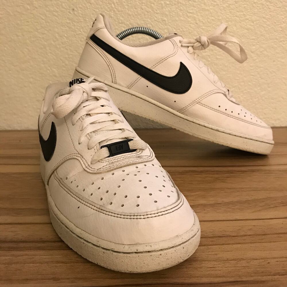 Nike Court Vision Next Nature Men's Low-Top Shoes White Size 8.5 DH2987-101